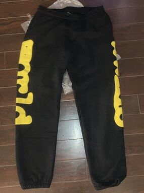 Sp5der beluga yellow and black size small pants. 1:1 R3P.